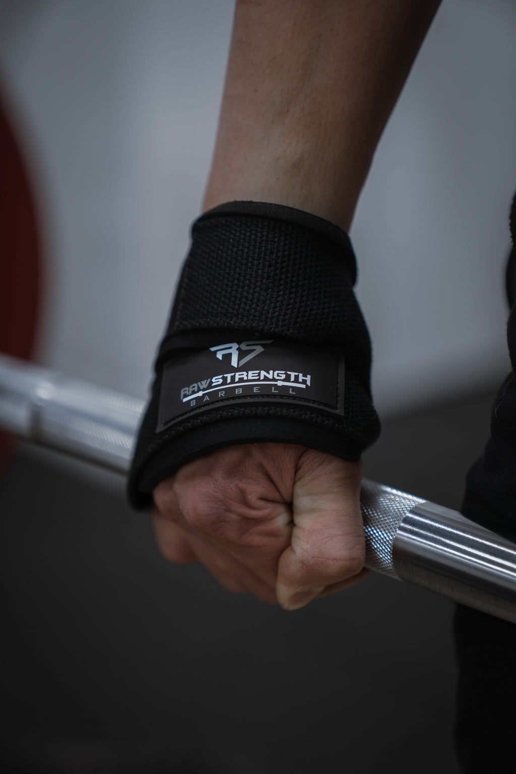 RAW STRENGTH BARBELL FIGURE OF 8 LIFTING STRAPS