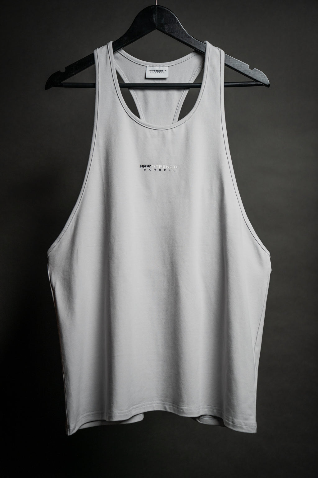 Raw Strength Barbell Essentials Cool Grey Stringer Vest