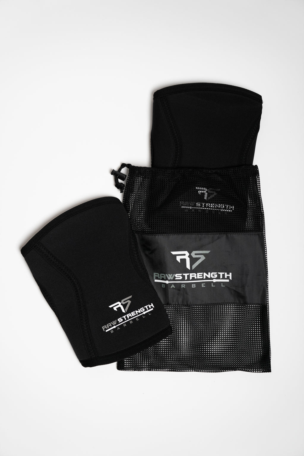 RAW STRENGTH BARBELL 7MM NEOPRENE PRO KNEE SLEEVES
