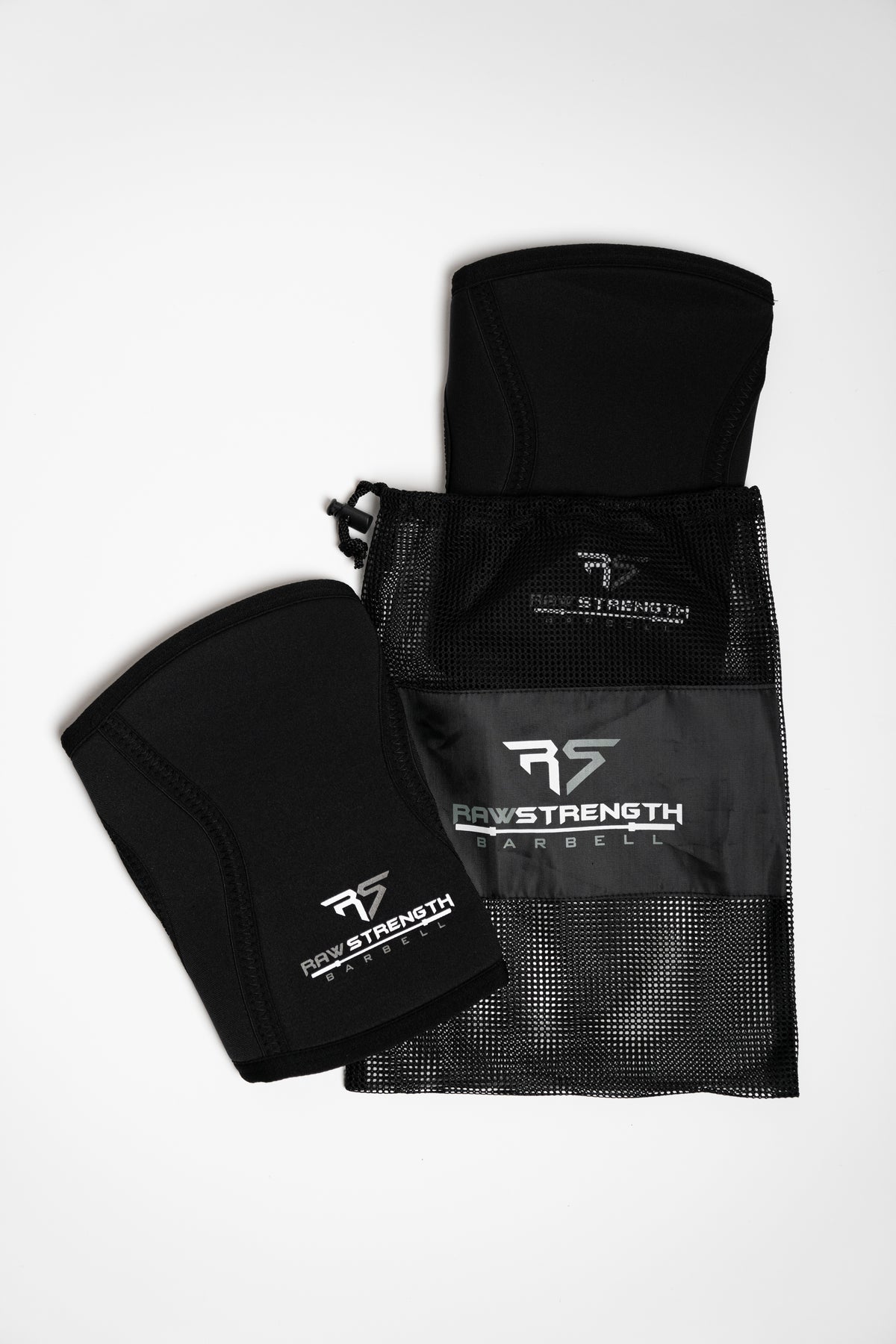 RAW STRENGTH BARBELL 7MM NEOPRENE PRO KNEE SLEEVES