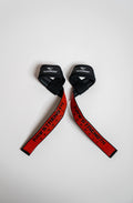 RAW STRENGTH BARBELL RED INFERNO LIFTING STRAPS
