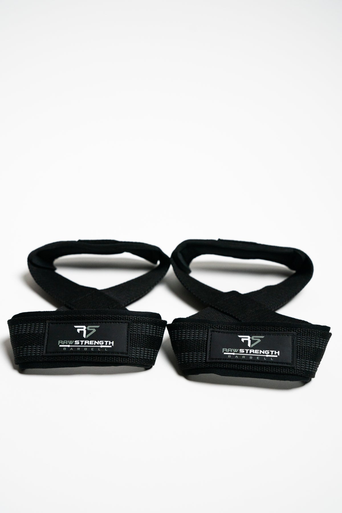 RAW STRENGTH BARBELL FIGURE OF 8 LIFTING STRAPS
