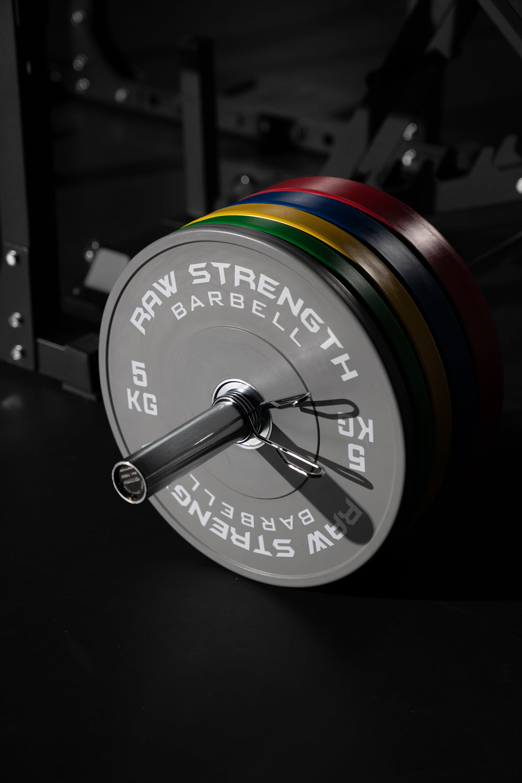 Raw Strength Barbell 150kg Premium Competition Bumper Plate and Bar Set – image 2