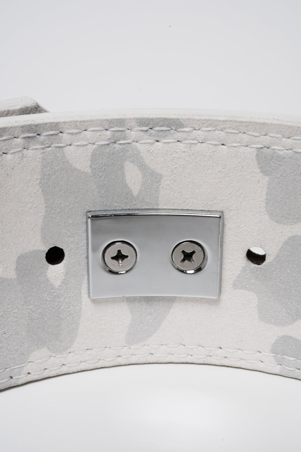 RAW STRENGTH BARBELL 10MM ARCTIC WHITE CAMO LEVER BELT