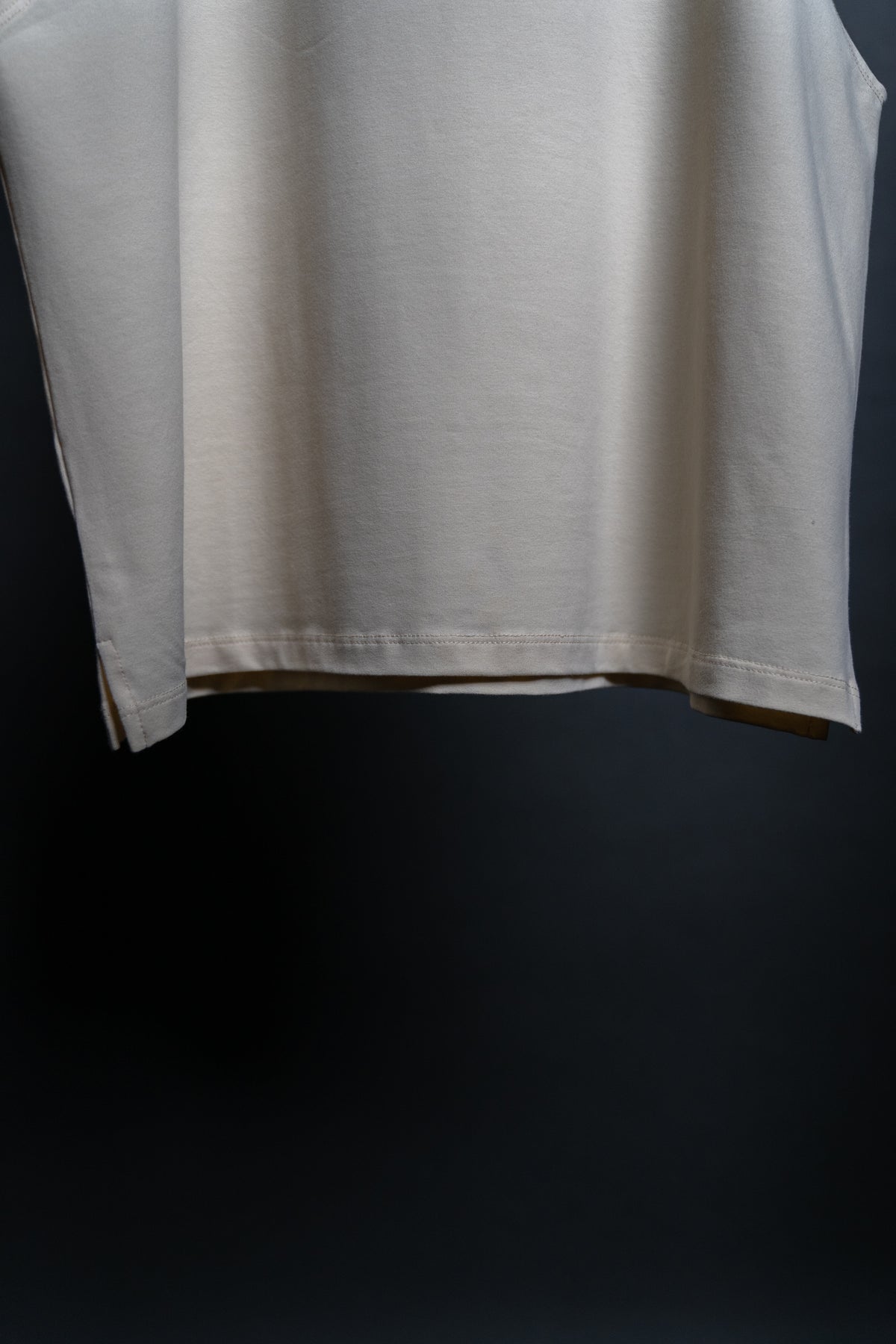 RAW STRENGTH BARBELL ESSENTIALS SANDSTONE BEIGE DROP ARM TANK