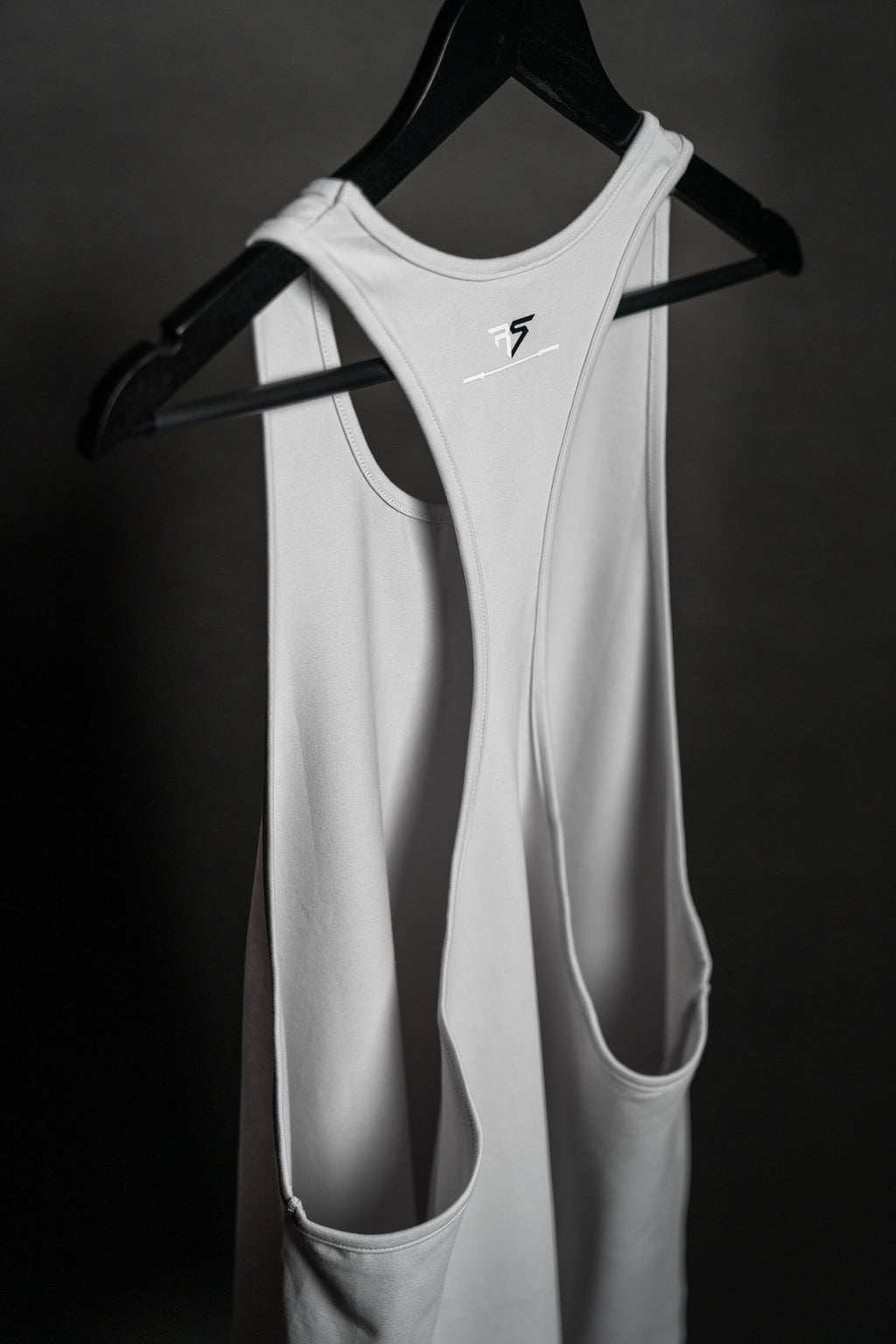 Raw Strength Barbell Essentials Cool Grey Stringer Vest – image 5