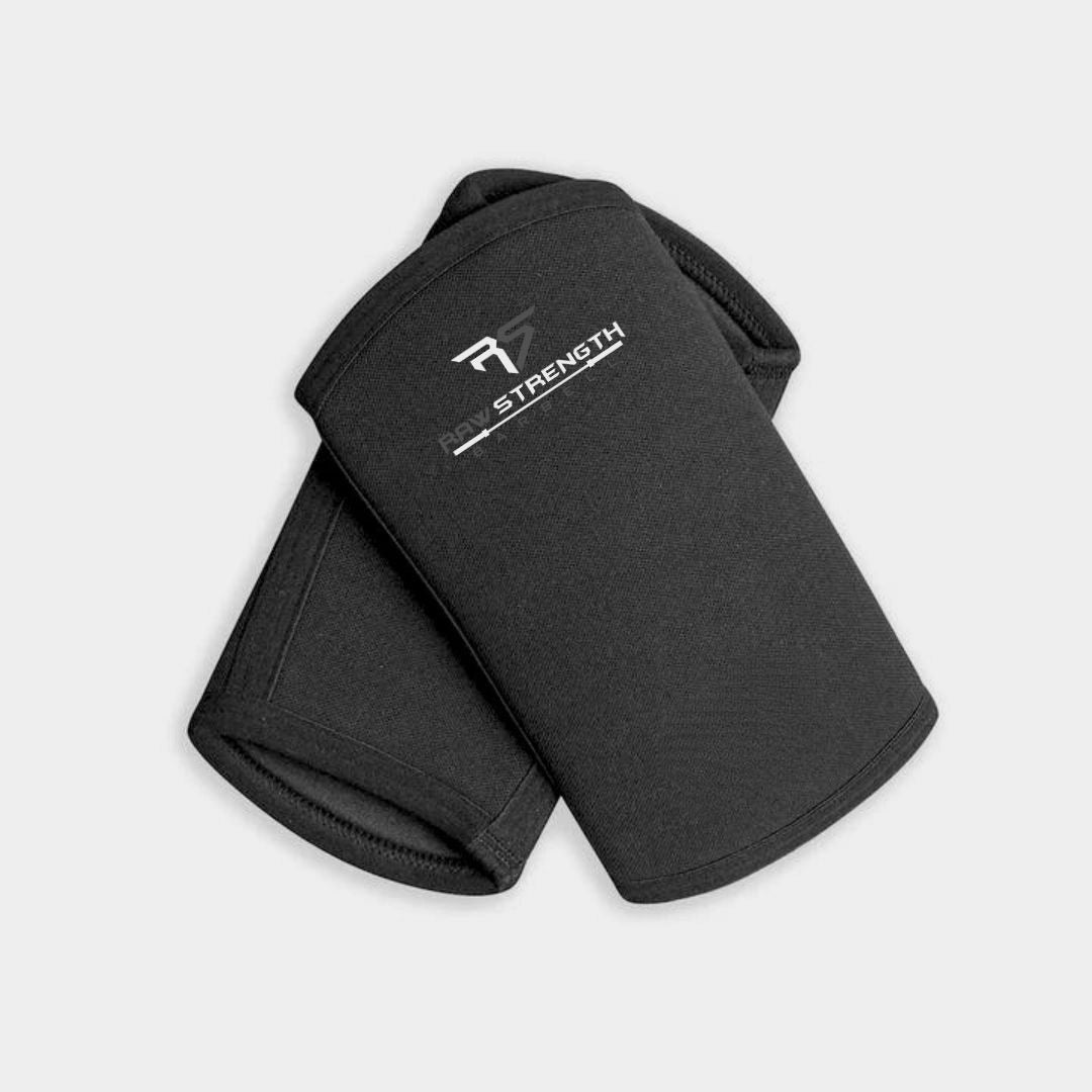 RAW STRENGTH BARBELL 7MM NEOPRENE POWER ELBOW SLEEVES