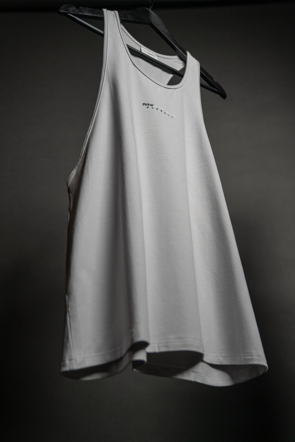 Raw Strength Barbell Essentials Cool Grey Stringer Vest – image 6