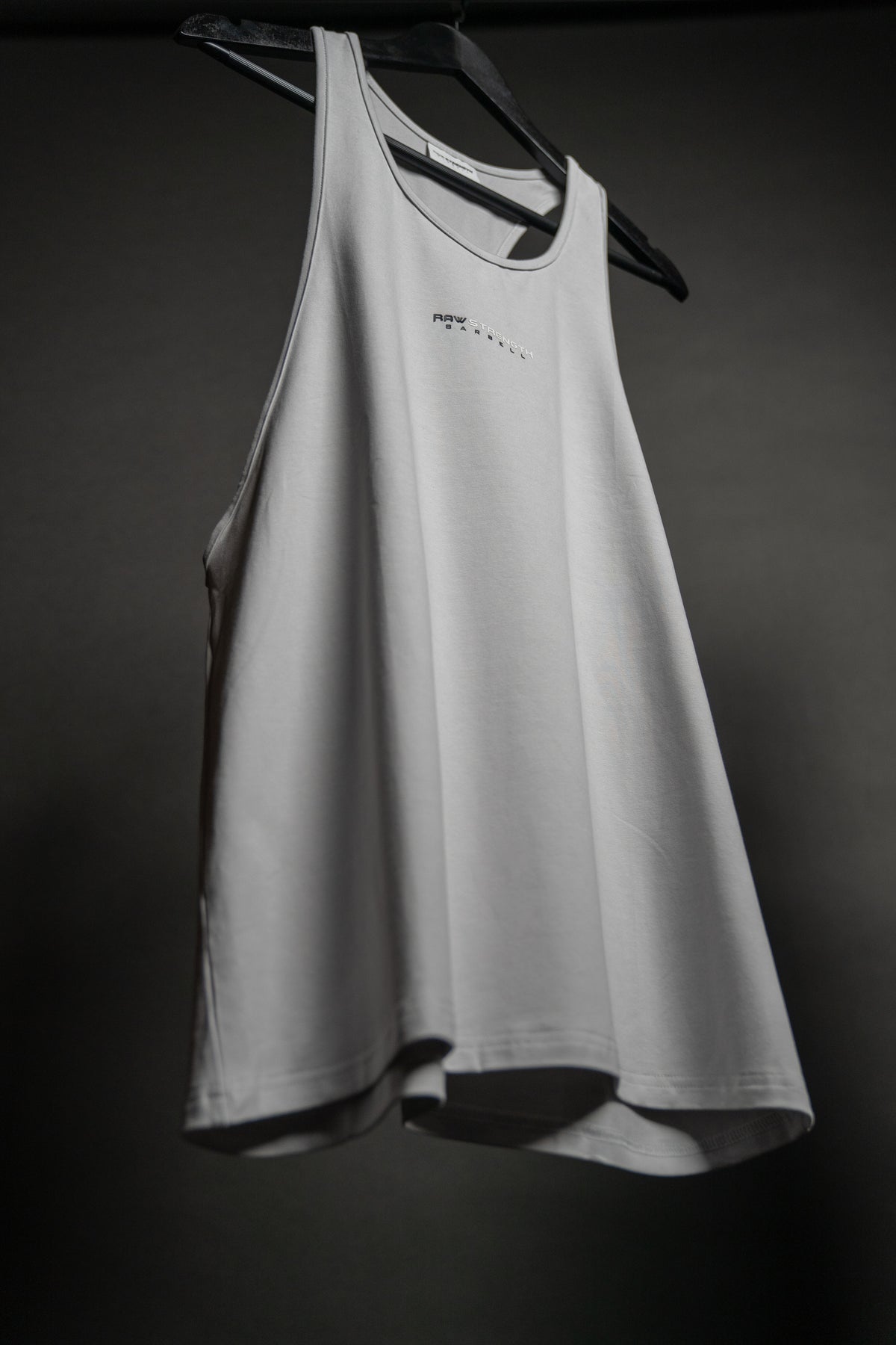 Raw Strength Barbell Essentials Cool Grey Stringer Vest – image 6