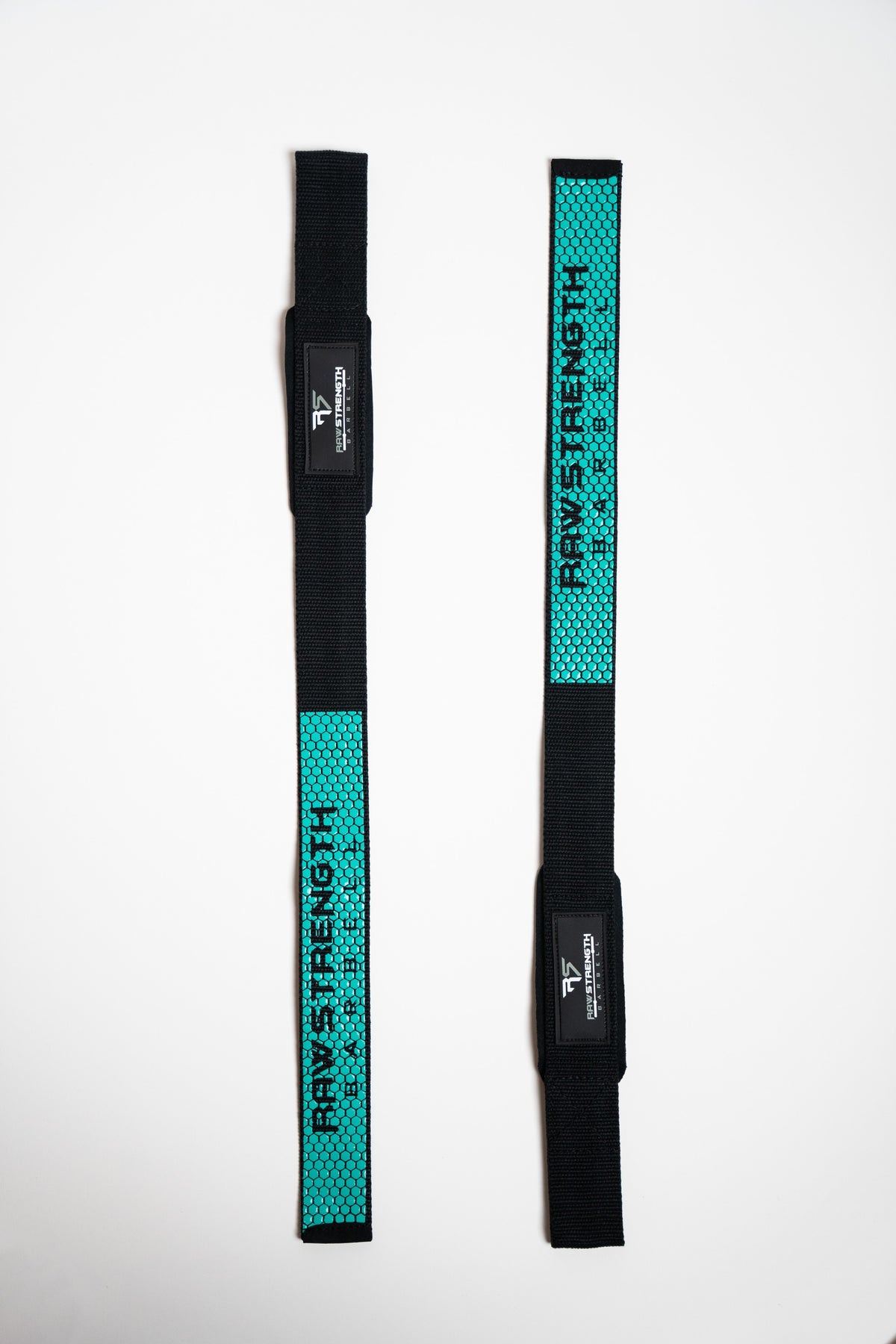 RAW STRENGTH BARBELL GLACIER BLUE LIFTING STRAPS