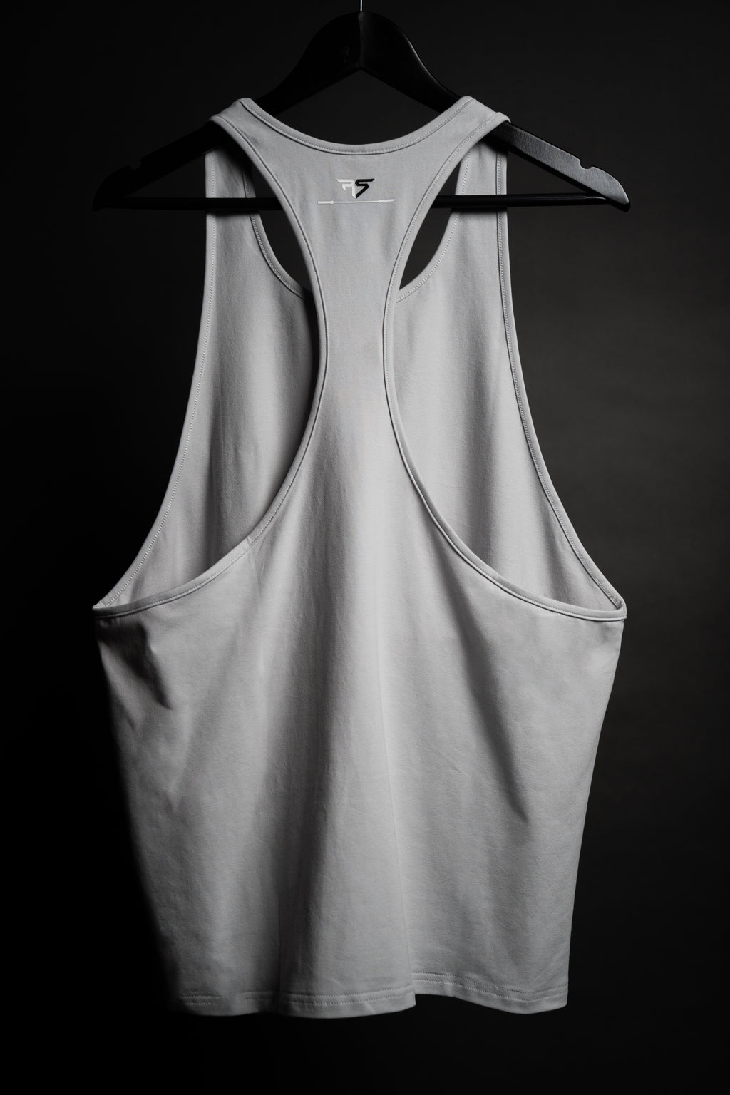 Raw Strength Barbell Essentials Cool Grey Stringer Vest – image 2