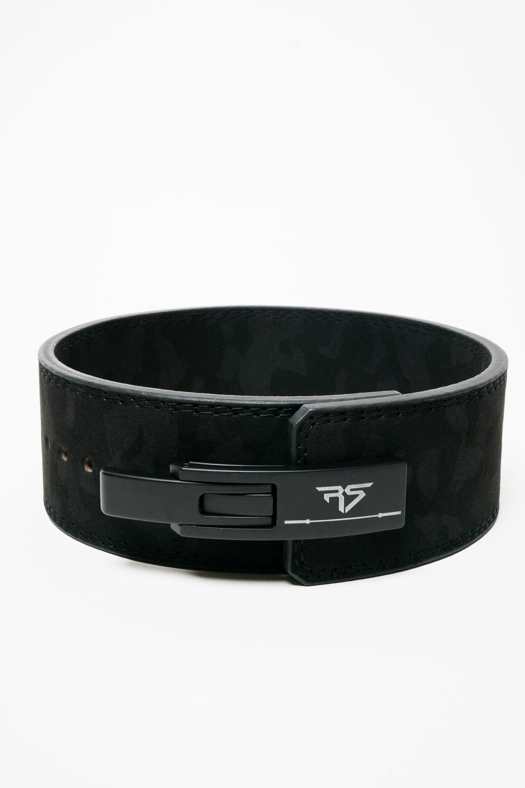 Raw Strength Barbell 10mm Carbon Black Camo Lever Belt – image 2