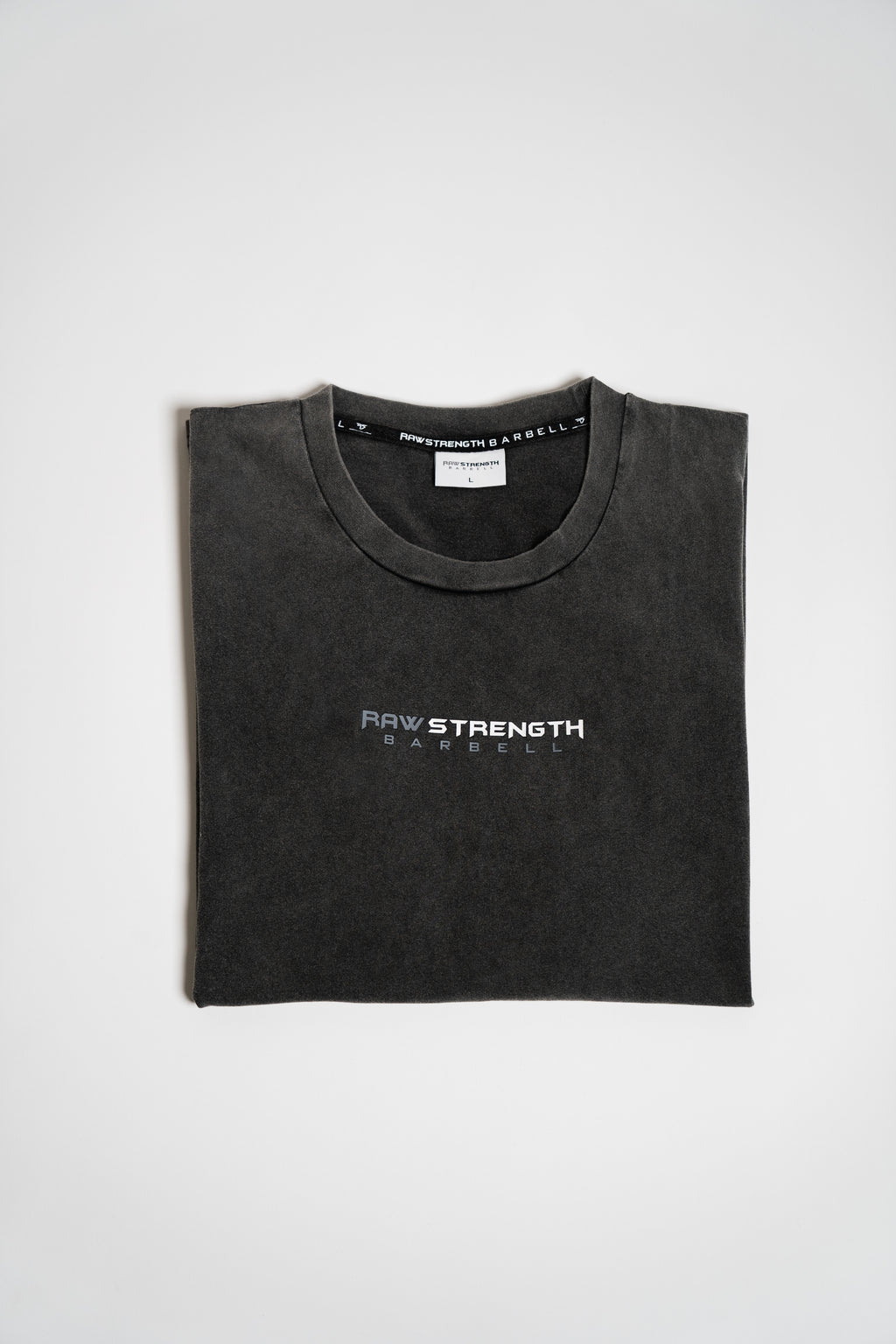 RAW STRENGTH BARBELL UNISEX ACID WASHED "WITHIN US ALL" OVERSIZED T-SHIRT
