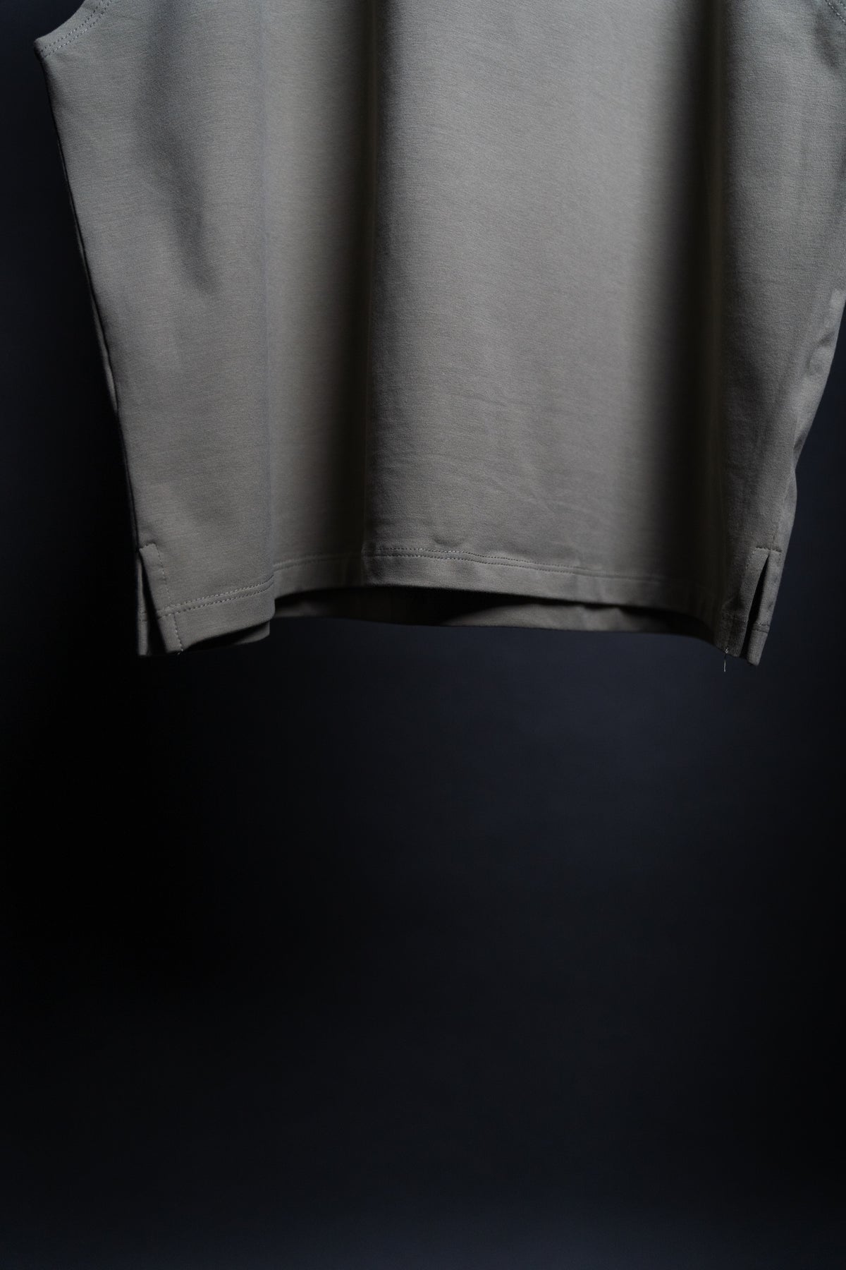 RAW STRENGTH BARBELL ESSENTIALS OLIVE GREEN DROP ARM TANK