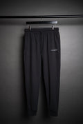 RAW STRENGTH BARBELL UNISEX PERFORMANCE BLACK 4-WAY STRETCH JOGGERS