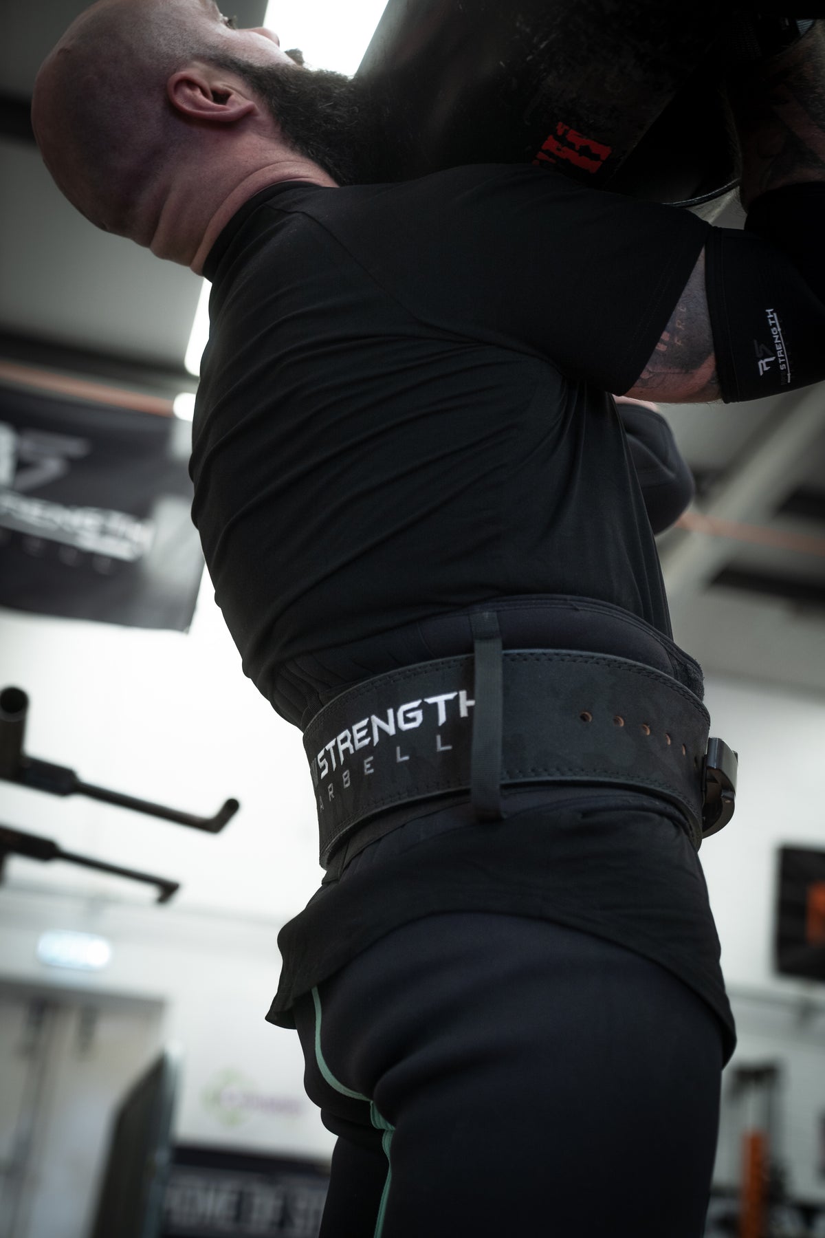 Raw Strength Barbell 10mm Carbon Black Camo Lever Belt – image 6