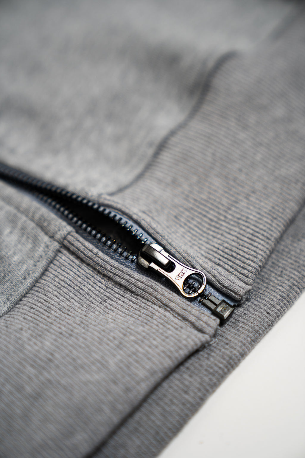 Raw Strength Barbell Space Grey Oversized Zip Hoodie – image 4