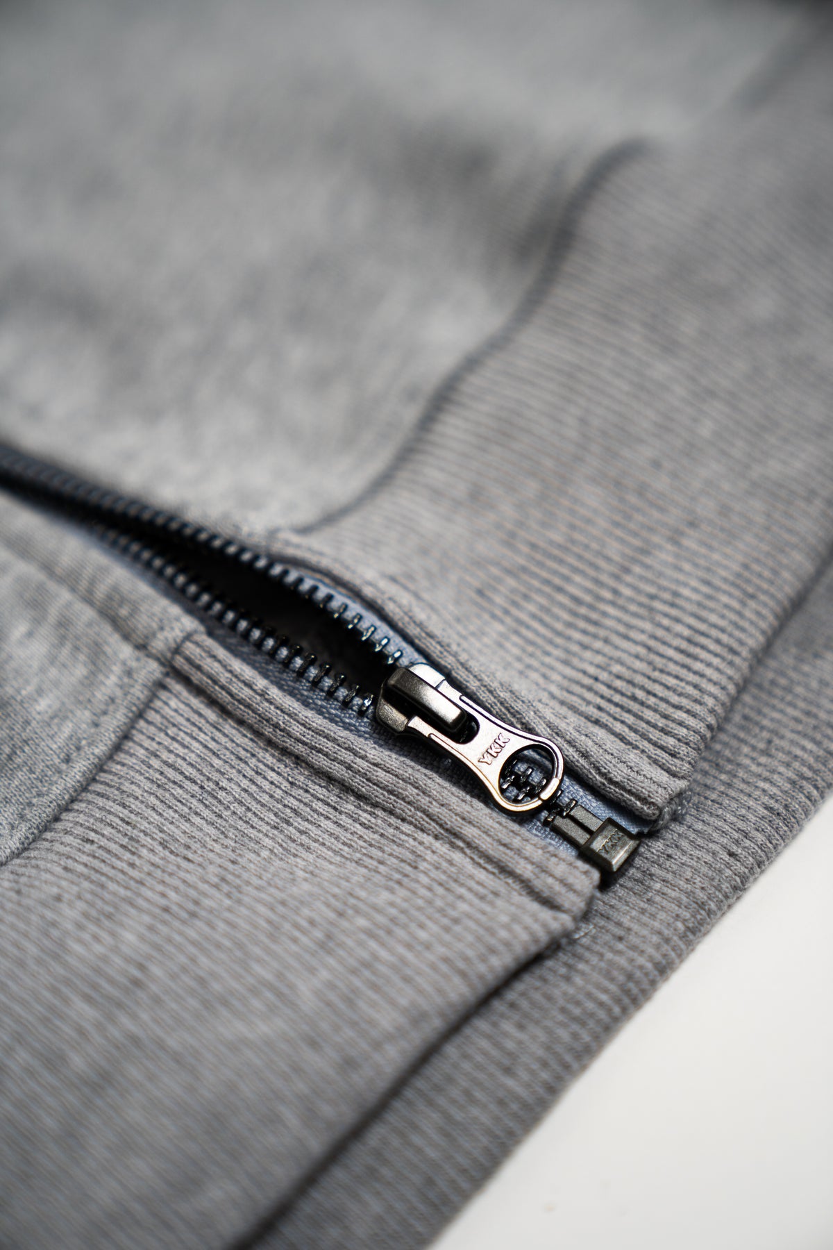 RAW STRENGTH BARBELL UNISEX SPACE GREY OVERSIZED ZIP HOODIE