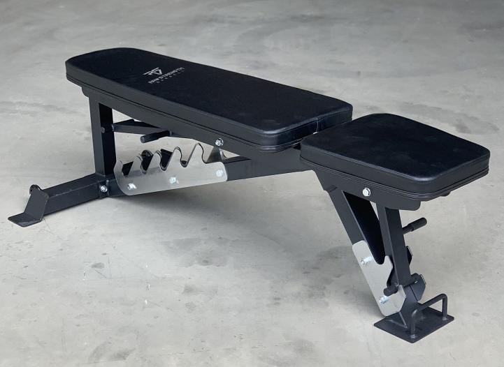 Raw Strength Barbell Heavy Duty Semi-Commercial Adjustable Weight Bench – image 2
