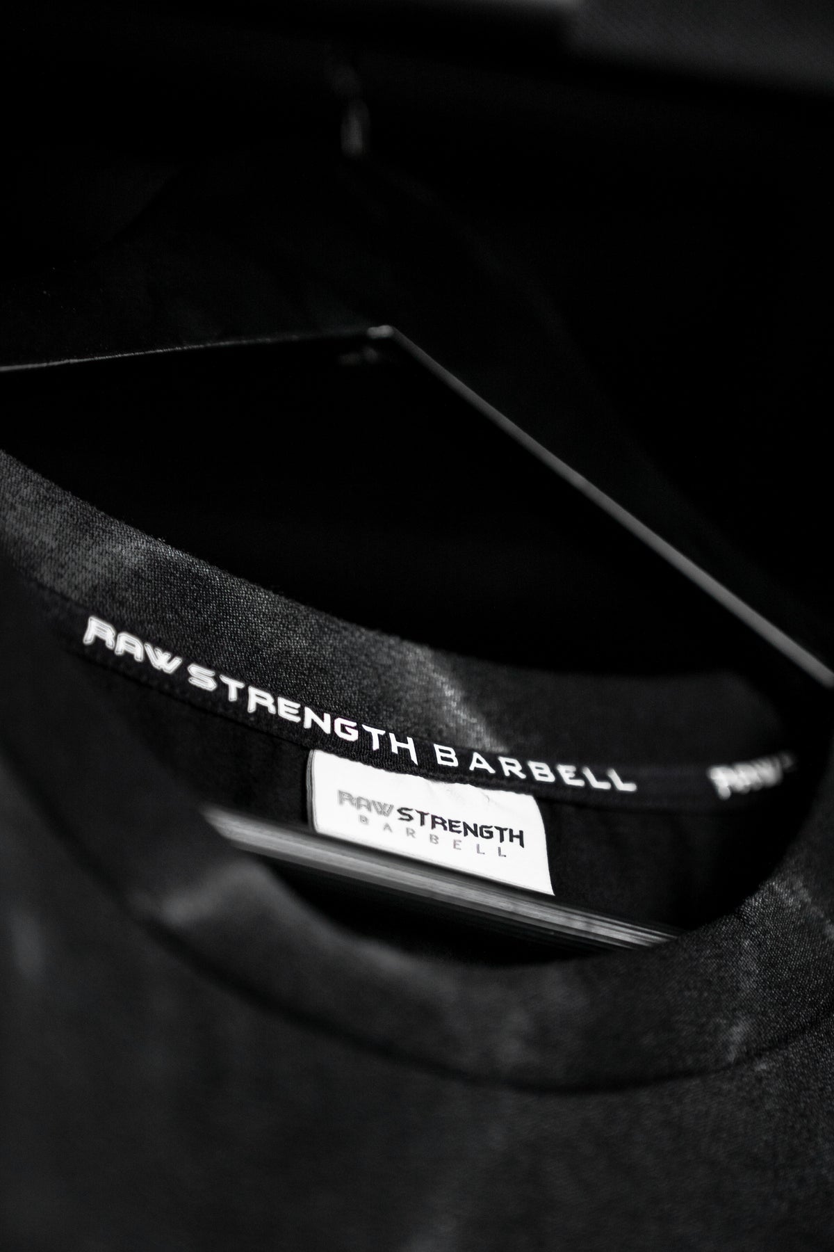 RAW STRENGTH BARBELL UNISEX BLACK MARBLE OVERSIZED T-SHIRT