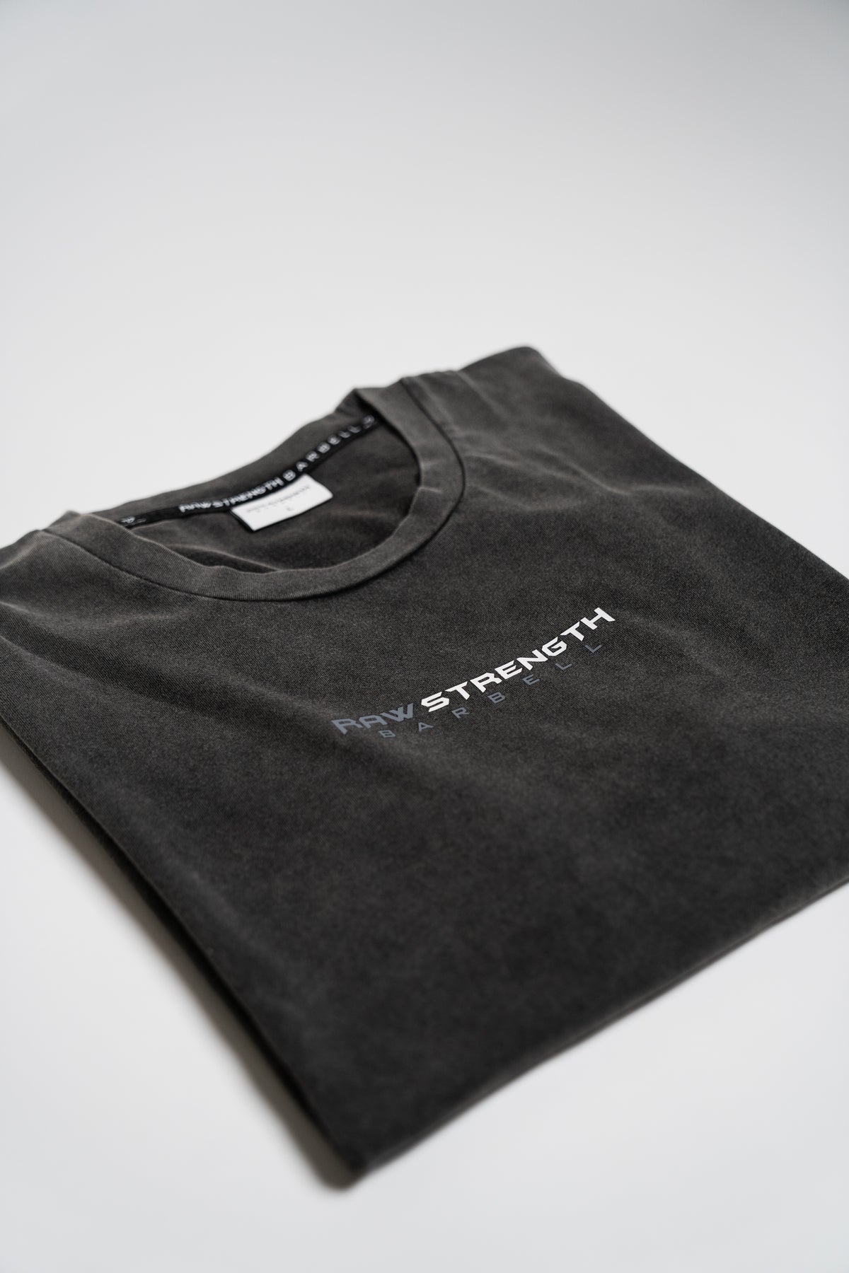 RAW STRENGTH BARBELL UNISEX ACID WASHED "WITHIN US ALL" OVERSIZED T-SHIRT