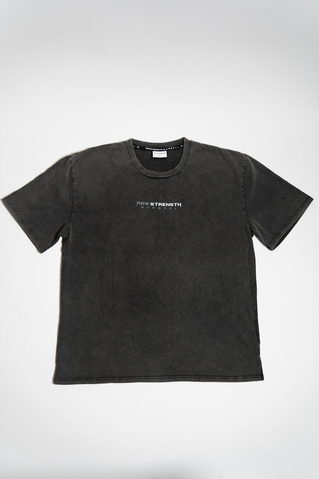 RAW STRENGTH BARBELL UNISEX ACID WASHED "WITHIN US ALL" OVERSIZED T-SHIRT