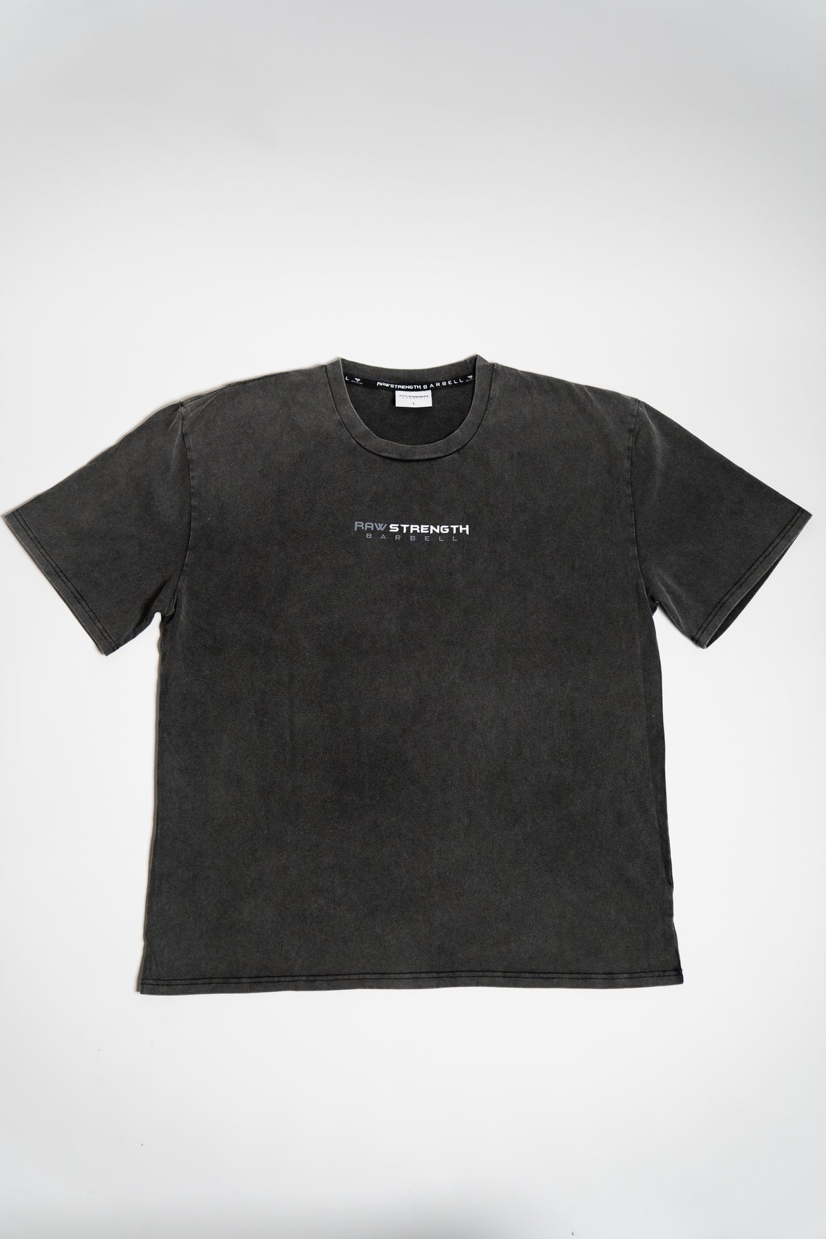 RAW STRENGTH BARBELL UNISEX ACID WASHED "WITHIN US ALL" OVERSIZED T-SHIRT