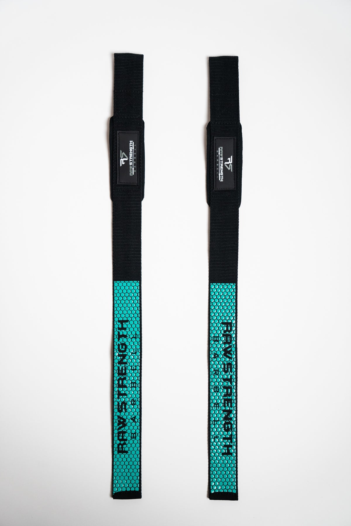 RAW STRENGTH BARBELL GLACIER BLUE LIFTING STRAPS